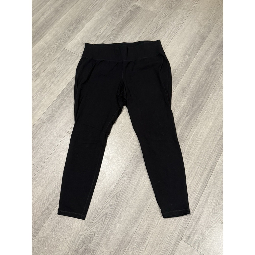 Livi Lane Bryant Leggings 26/28 Long Black Plus Activewear Lounge Walking
